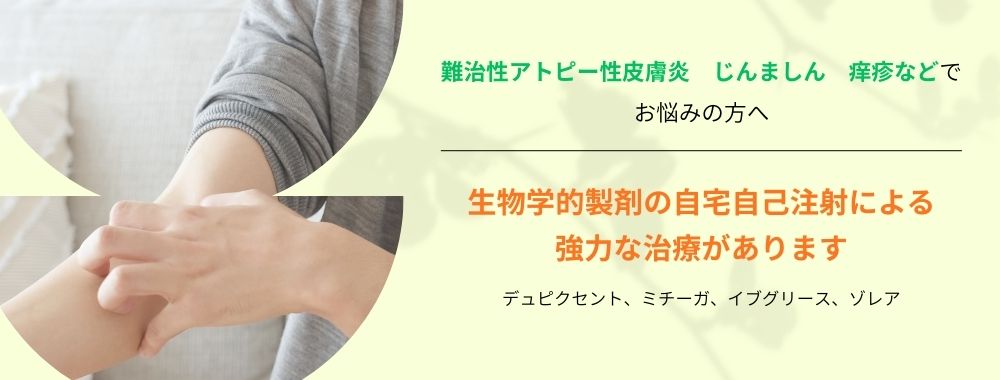 難治性アトピー性皮膚炎